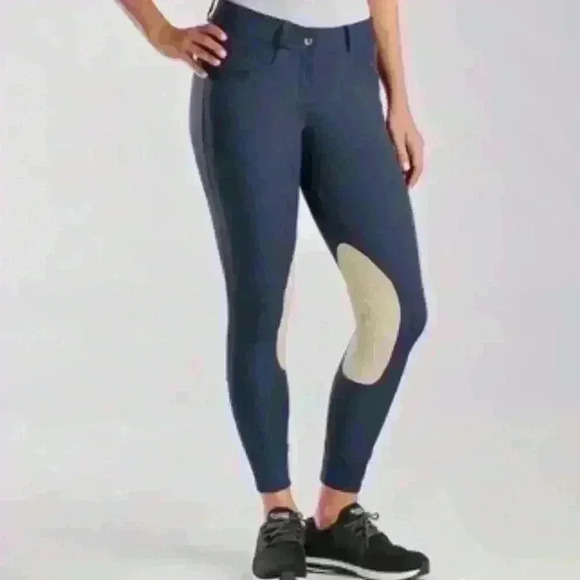 Hadley Mid-Rise Breeches by SmartPak - Knee Patch, Size 30L - Picture 3 of 15